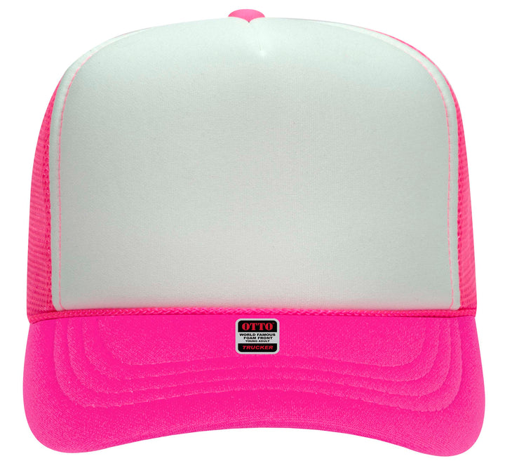 Embroidered Chain Stitch Trucker Hat - Premium Headwear from Pat's - Just $24.95! Shop now at Pat's Monograms